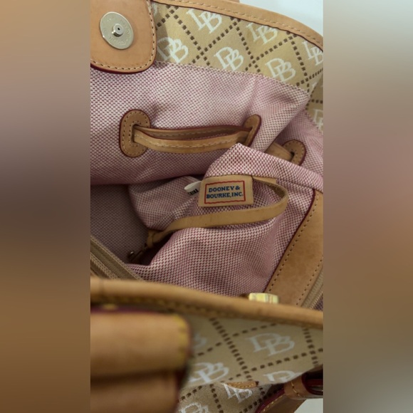 Dooney & Burke Patchwork Tote/Shoulder Bag - Picture 14 of 16